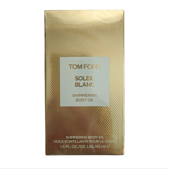 Tom Ford Soleil Blanc Shimmering Body Oil - Gold NWT 1.5 OZ/45 ml - Picture 2 of 6